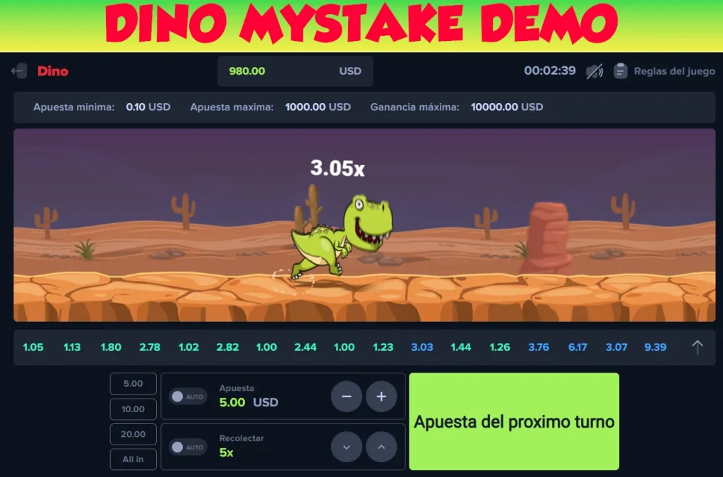 dino mystake demo